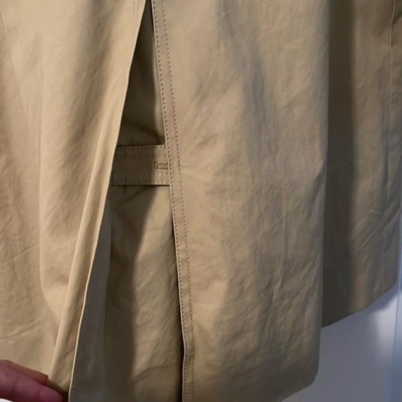 Vintage JCrew Collection classic trench coat size 2 - Picture 10 of 14
